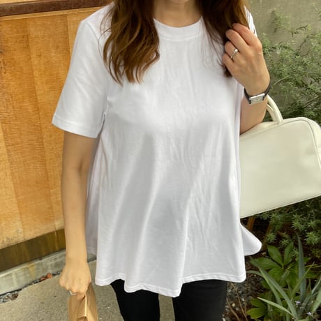 A-line pull over (White)