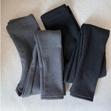 Warm rib leggings
