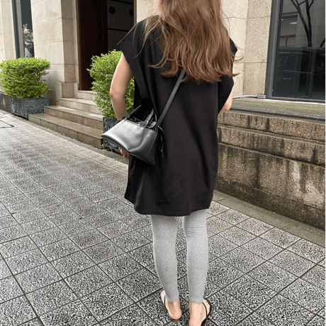 Basic rib leggings