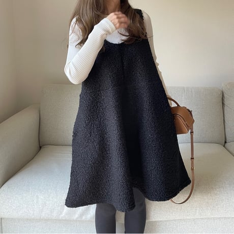 Boa mini onepiece(Black)