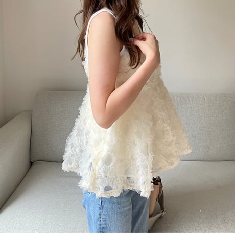 Camisole tulle tops