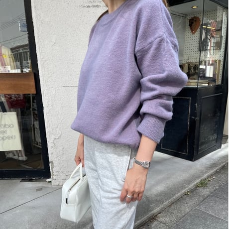 Loose knit (Purple)