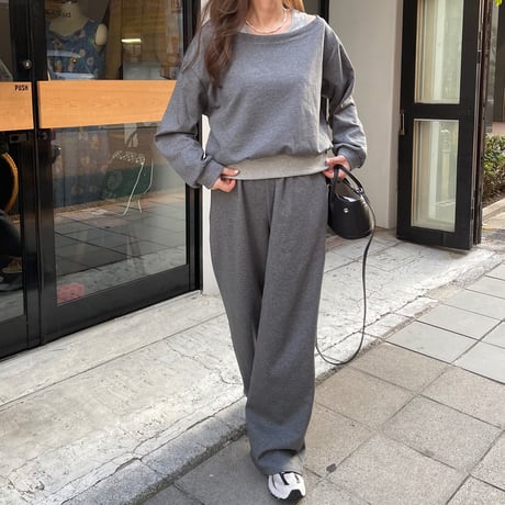 Layered sweat setup(Gray)