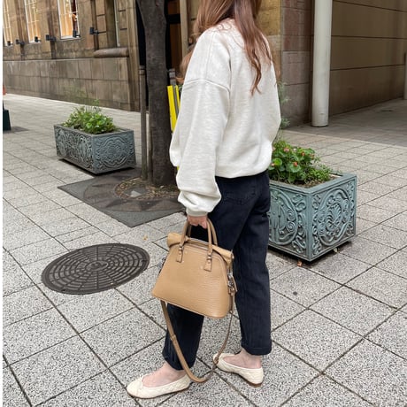 Cotton volume pullover (oatmeal)