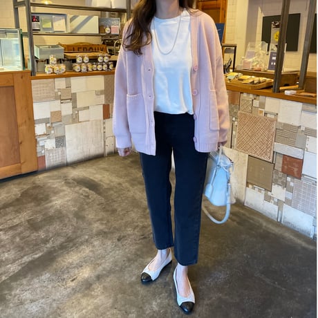 Basic pocket cardigan(Pink)