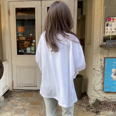 Puff sleeve long t-shirts