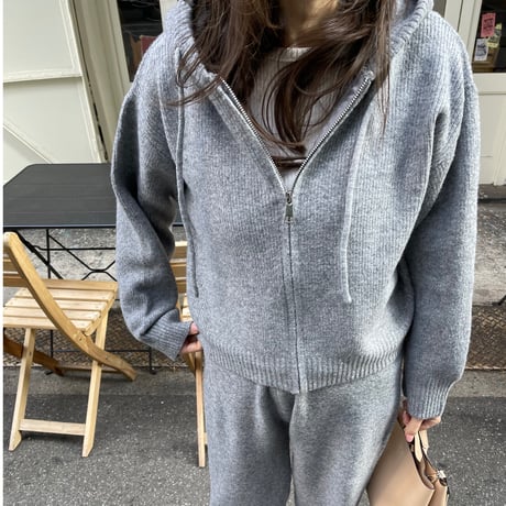 Knit foodie setup(Dark gray)