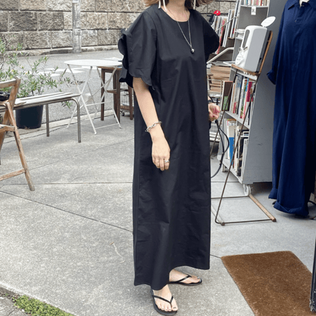 Flower sleeve  long onepiece