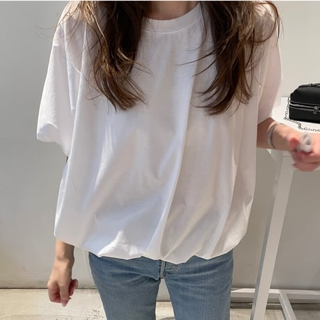 Balloon over tops(White)