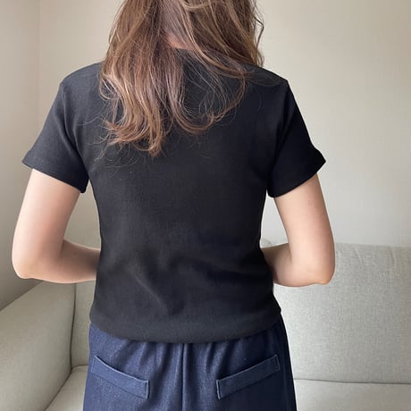 Flannel t-shirts(Black)