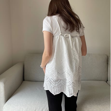 Race camisole(ｗhite)