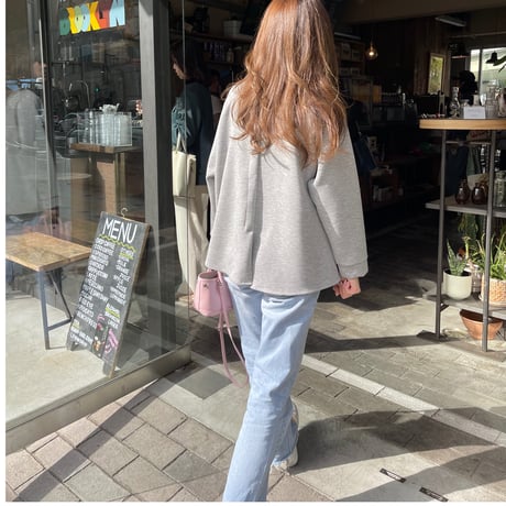 Flare slit sweat(Gray)