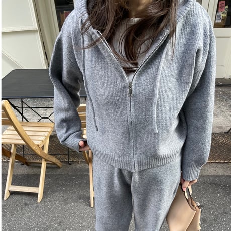 Knit foodie setup(Dark gray)