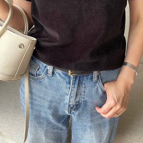 Real leather classy belt