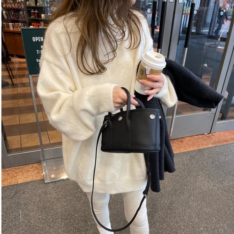 Wool long knit(lvory)