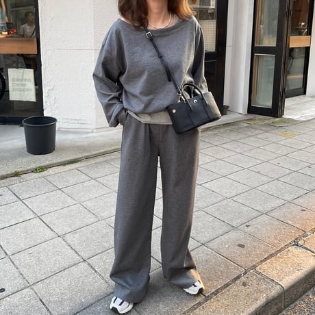 Layered sweat setup(Gray)