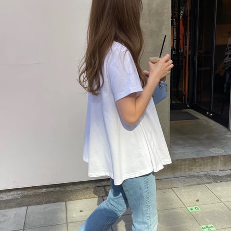 A-line pull over (White)