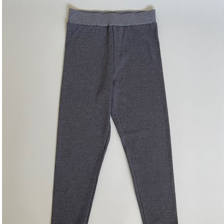 【In the morning】SWEAT KNIT PANTS (Chacoal gray)