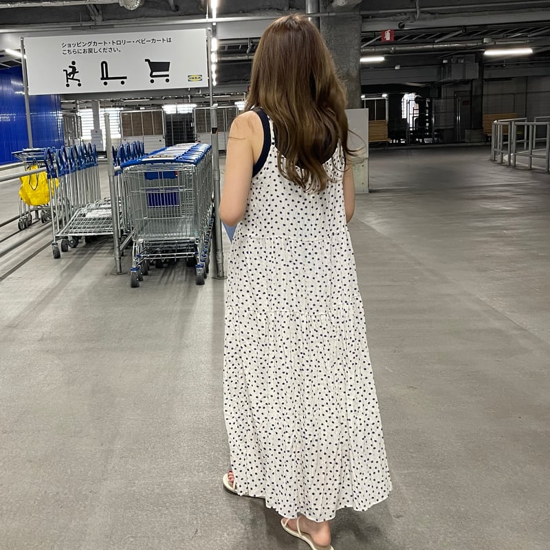flower long one-piece　レディース Flower long onepiece(White) | K
