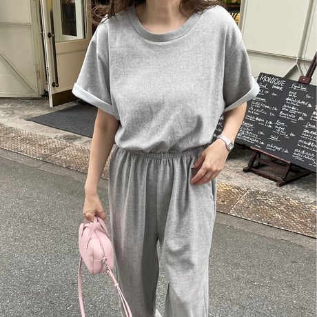 Back slit allinone(Gray)