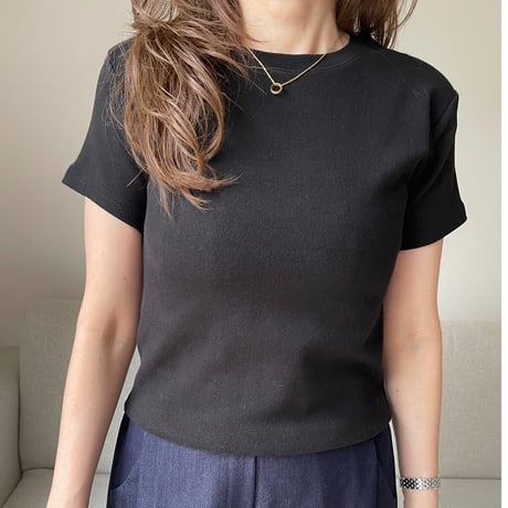 Flannel t-shirts(Black)