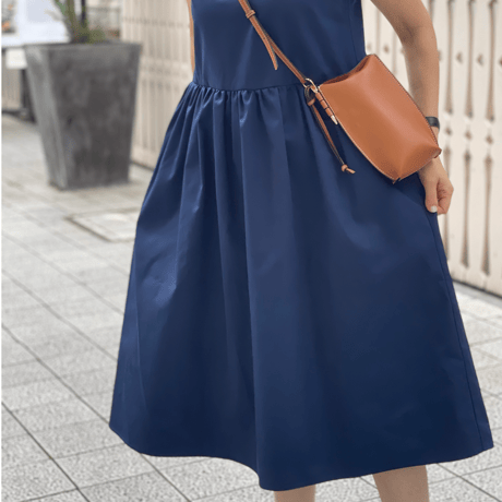 【Original】Volume onepiece(navy)