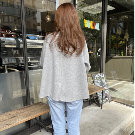 Flare slit sweat(Gray)