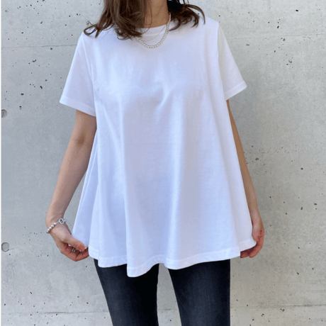 A-line pull over (White)
