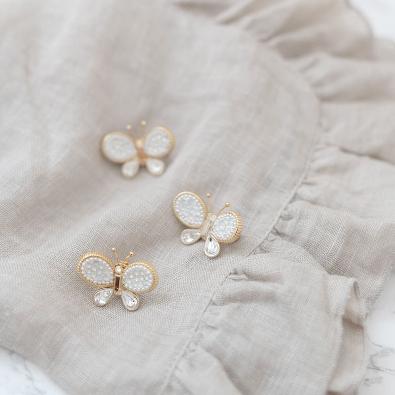 オーダー』バタフライブローチ 2個セット | pois de senteur STORE