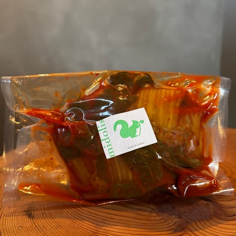 熟成が進んだ白菜キムチ