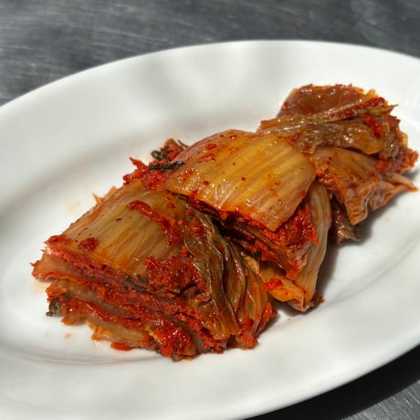 熟成が進んだ白菜キムチ