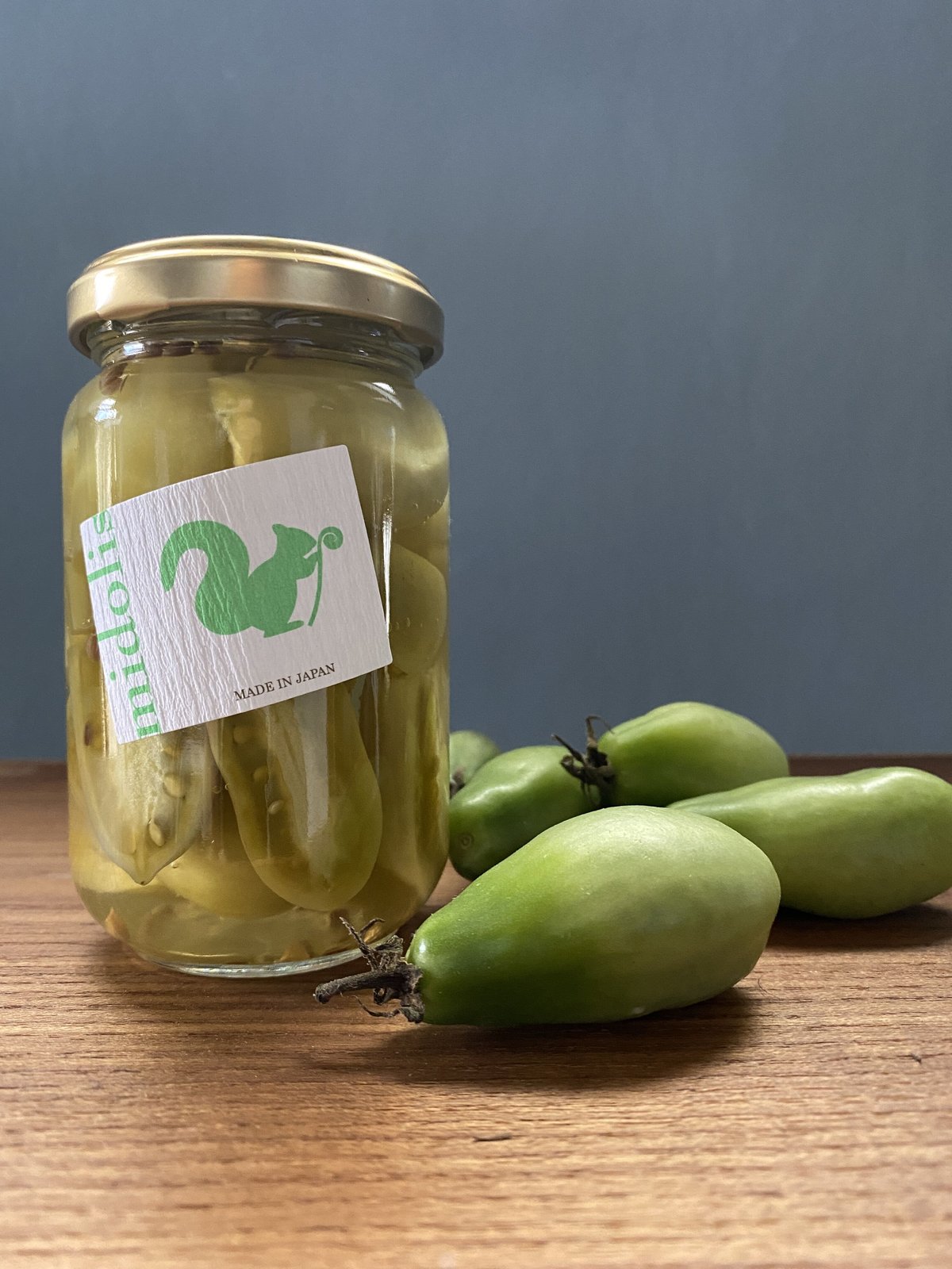 青トマトピクルス(サンマルツァーノ) | midolis ピクルスと保存食