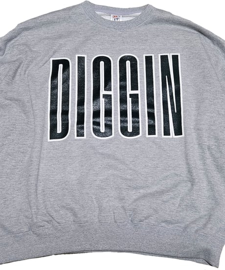 DIGGIN Sweatshirt ヘザーグレー