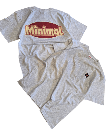 Minimal T-shirts アッシュ