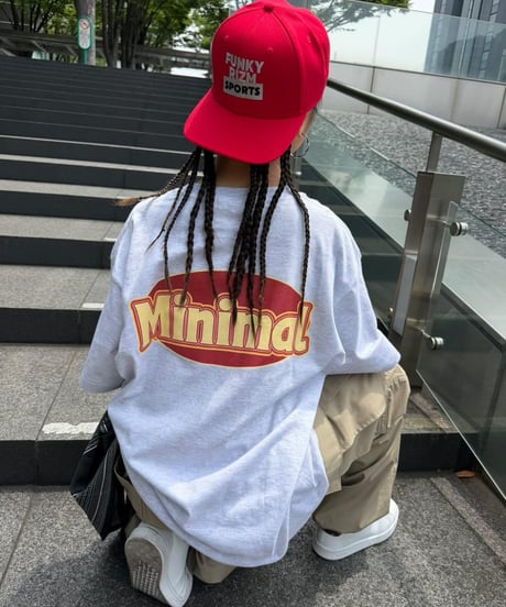 Minimal T-shirts アッシュ