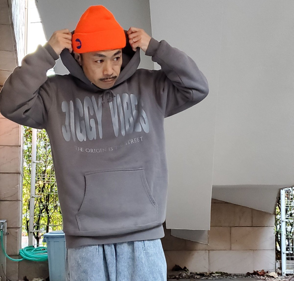 JVパーカー(セメント) | FunkyRizm Sports ONLINE STORE