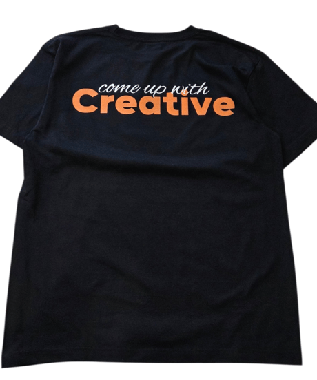 Creative T-shirt ブラック