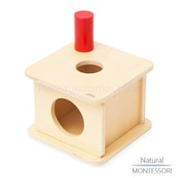 【Natural MONTESSORI】NM-B005　円柱落とし ≪OUTLET≫