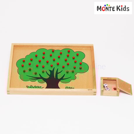 【MONTE Kids】MK-006　　りんごの木