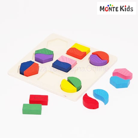 【MONTE Kids】MK-015　　図形パズル　C