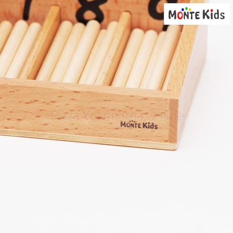 【MONTE Kids】MK-005　　45本の棒と箱　小  ≪OUTLET≫