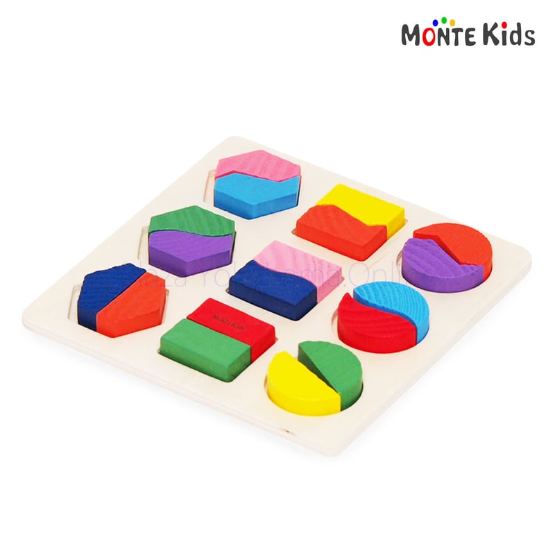MONTE Kids】MK-015 図形パズル C | モンテッソーリ教具や教材、知育