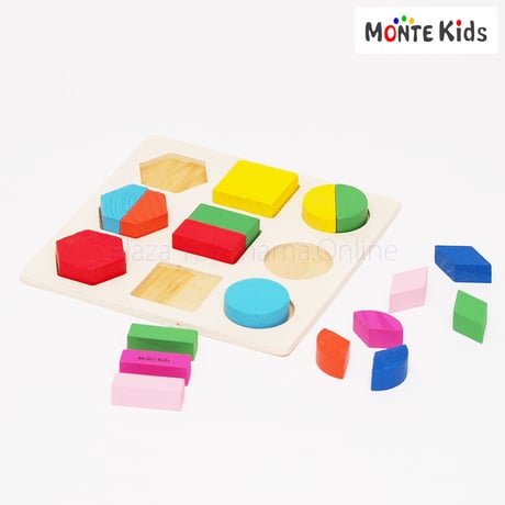 【MONTE Kids】MK-014　　図形パズル　B  ≪OUTLET≫