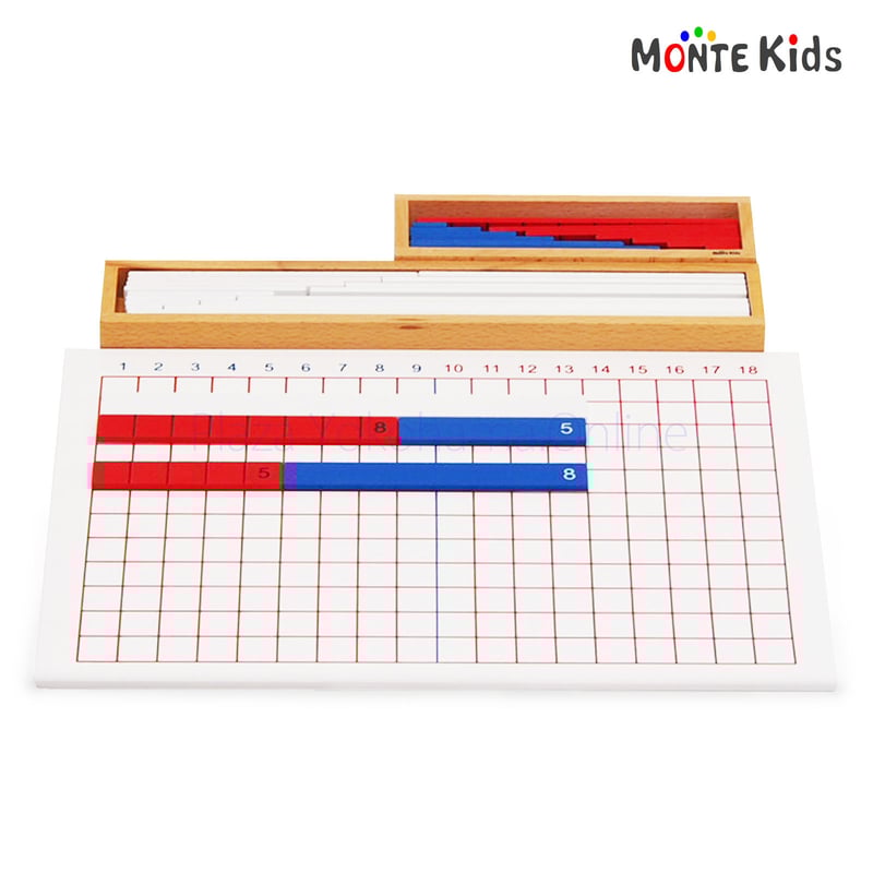 MONTE Kids】MK-058 足し算・引き算板セット | モンテッソーリ