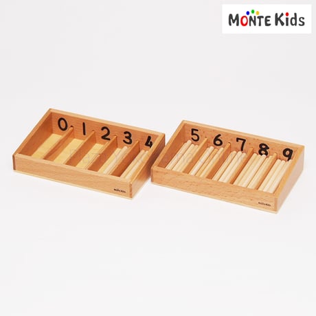 【MONTE Kids】MK-005　　45本の棒と箱　小