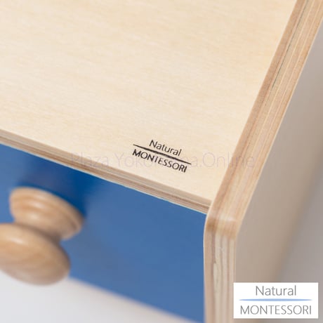 【Natural MONTESSORI】NM-B006　3色ふた開けボックス