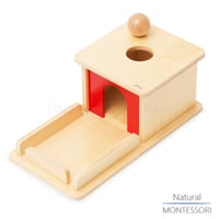 【Natural MONTESSORI】 NM-B018　トレイつき玉入れ
