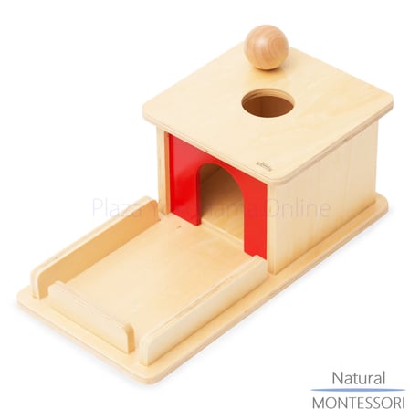 【Natural MONTESSORI】 NM-B018　トレイつき玉入れ