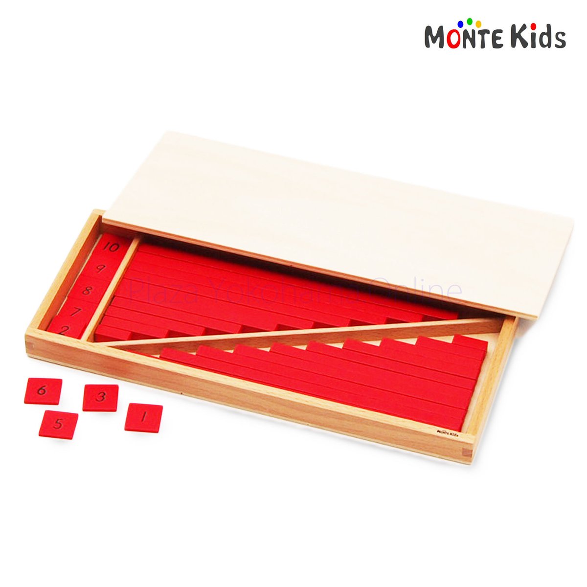 MONTE Kids】MK-023 赤い棒ミニ 2セット ≪OUTLET≫ | モンテッソ