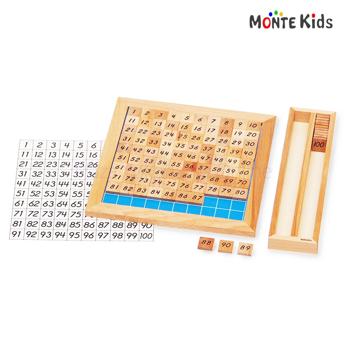 モンテッソーリ教具 - 赤い棒 小 家庭用サイズ - Montessori モンテ